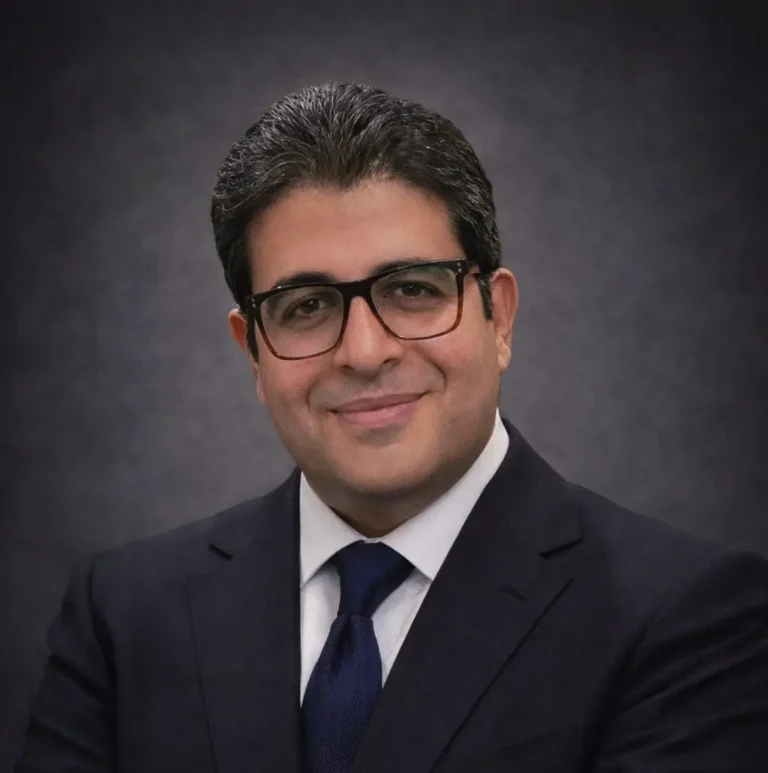 Male With Glasses and Gel Hair